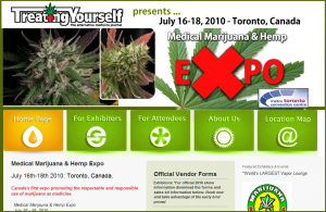 The Medical Marijuana & Hemp Expo Website